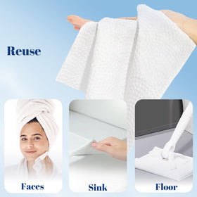 ITO CORPORATION lifestyle on bathroom counter emphasizing travel-ready cleanliness