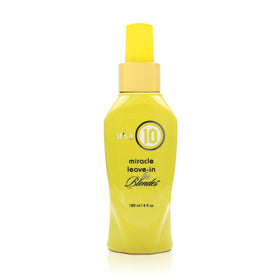 It's a 10 Haircare front packaging showing the 4 fl oz bottle and label benefit