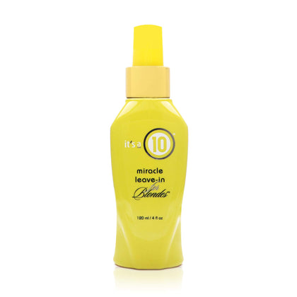 It's a 10 Haircare front packaging showing the 4 fl oz bottle and label benefit