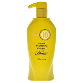 It's a 10 bottle front view showing label and easy-grip cap, clarifies product at-a-glance