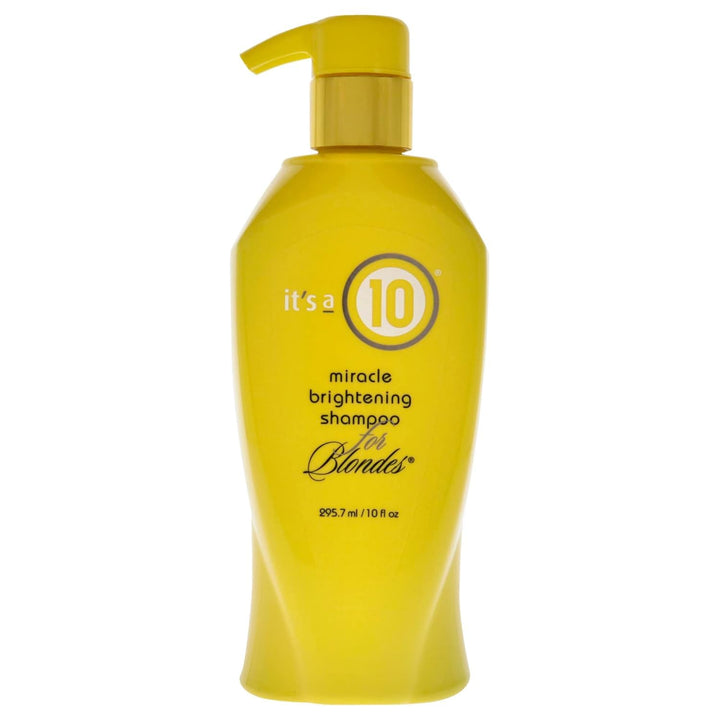 It's a 10 bottle front view showing label and easy-grip cap, clarifies product at-a-glance