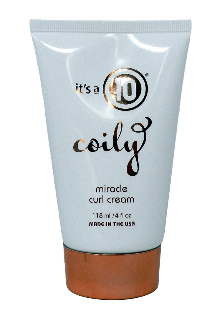 It's a 10 Haircare jar front label showing product and size, highlights travel-friendly convenience