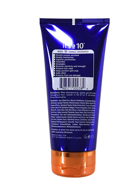 It's A 10 creamy conditioner texture close-up demonstrating rich hydration and smoothness