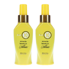 its a 10 front packaging showing bottle and label improving blonde tone
