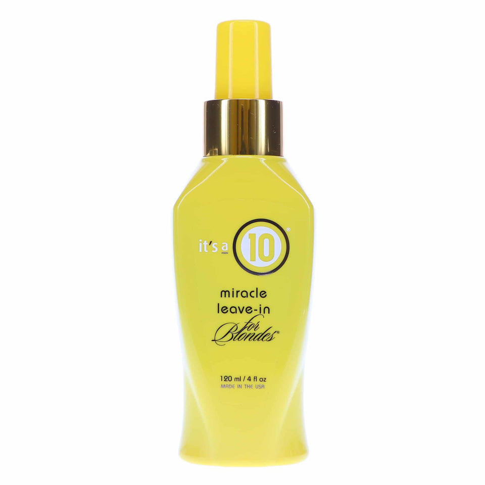 It's a 10 front bottle view showing label and spray for easy identification and benefits