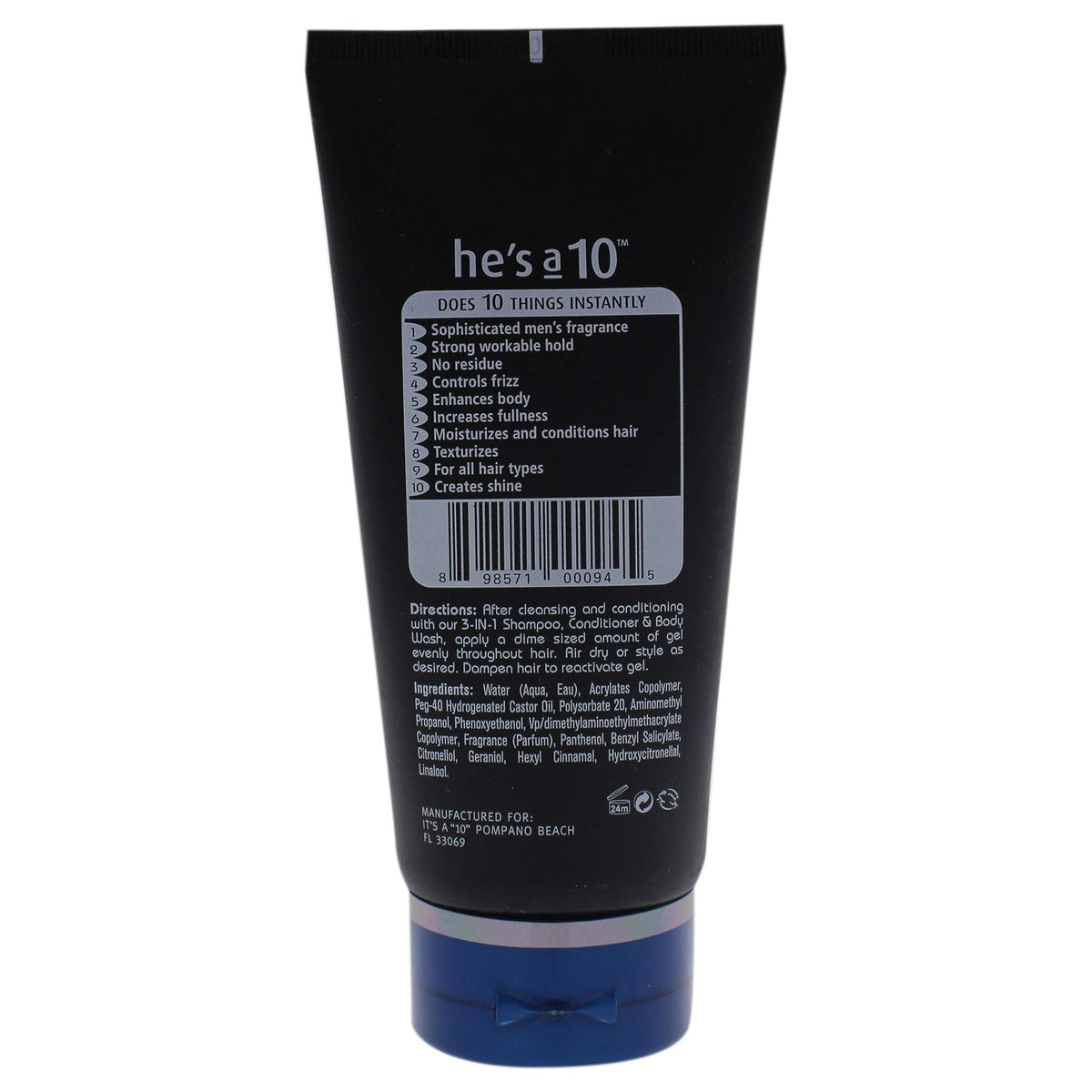 It's A 10 gel texture close-up demonstrating smooth, flake-free finish and control