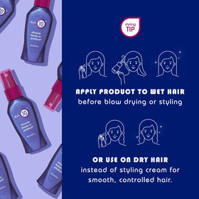 It's a 10 in hand travel size demonstrating portability and convenience for on-the-go use