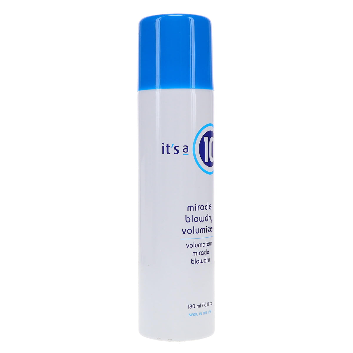 It's A 10 in a salon/lifestyle scene showing easy styling and humidity resistance
