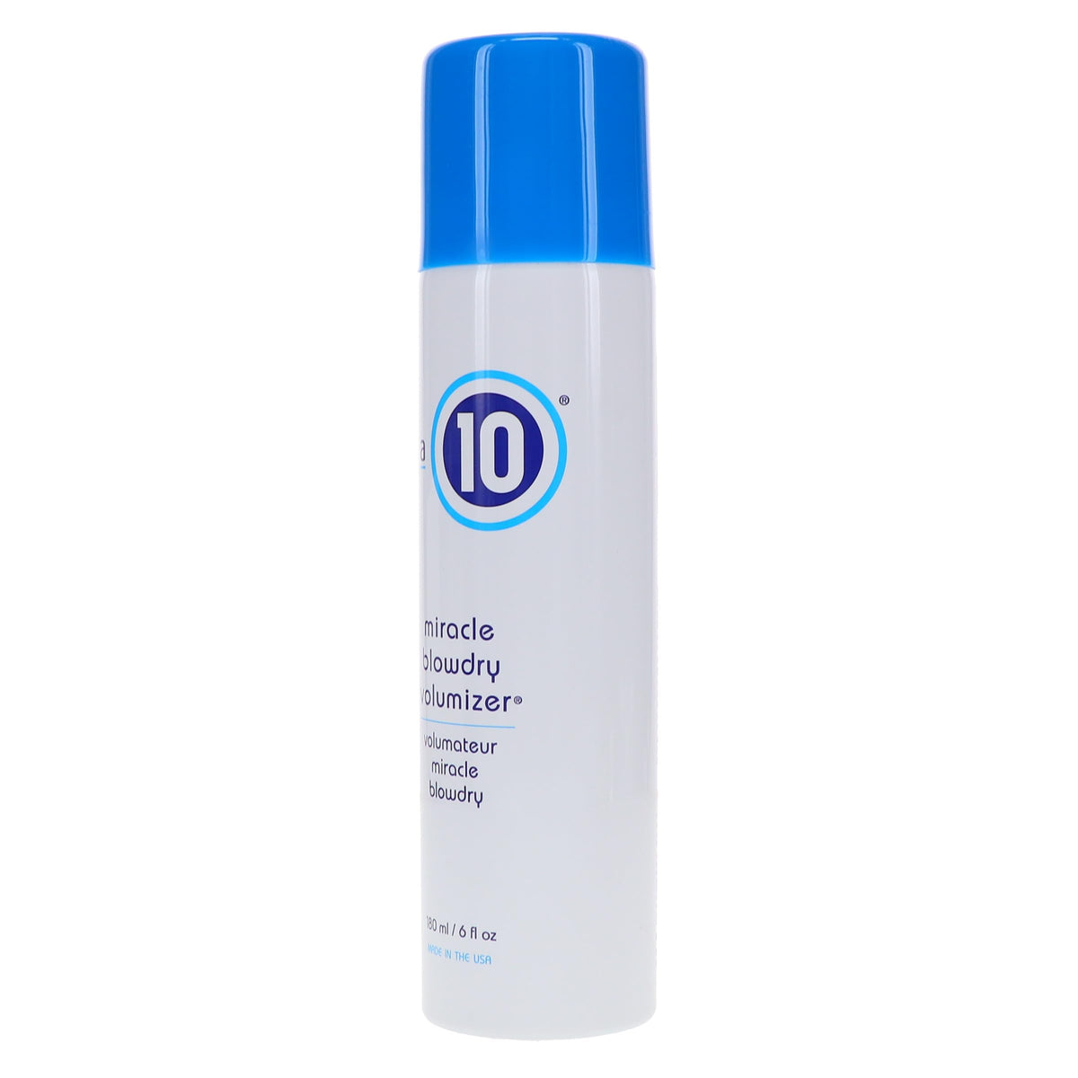 It's A 10 demonstrating spray mist for even application and lightweight lift