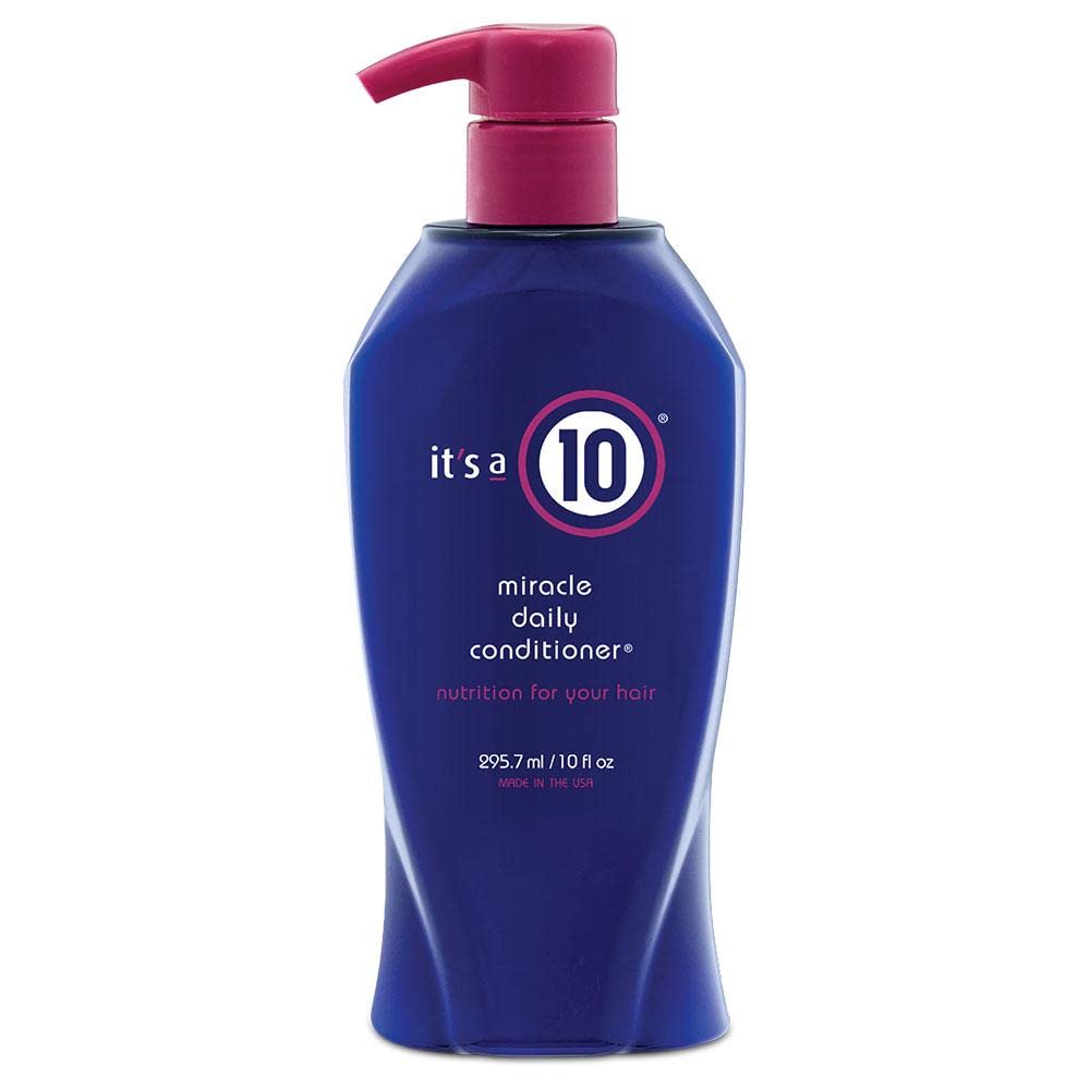 It's A 10 bottle front view showing label and lightweight conditioning benefit