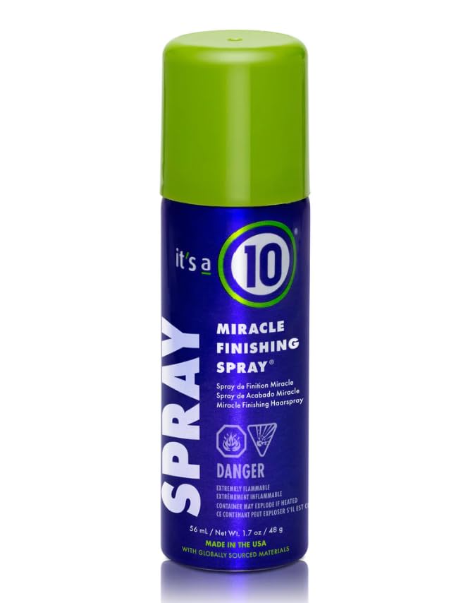 It's a 10 front bottle view showing label and travel-friendly size benefit