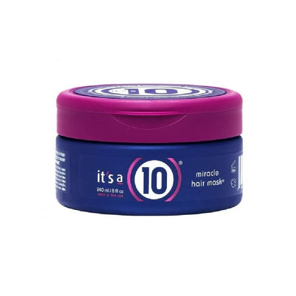 It's a 10 front packaging showing jar and label for visible conditioning benefits
