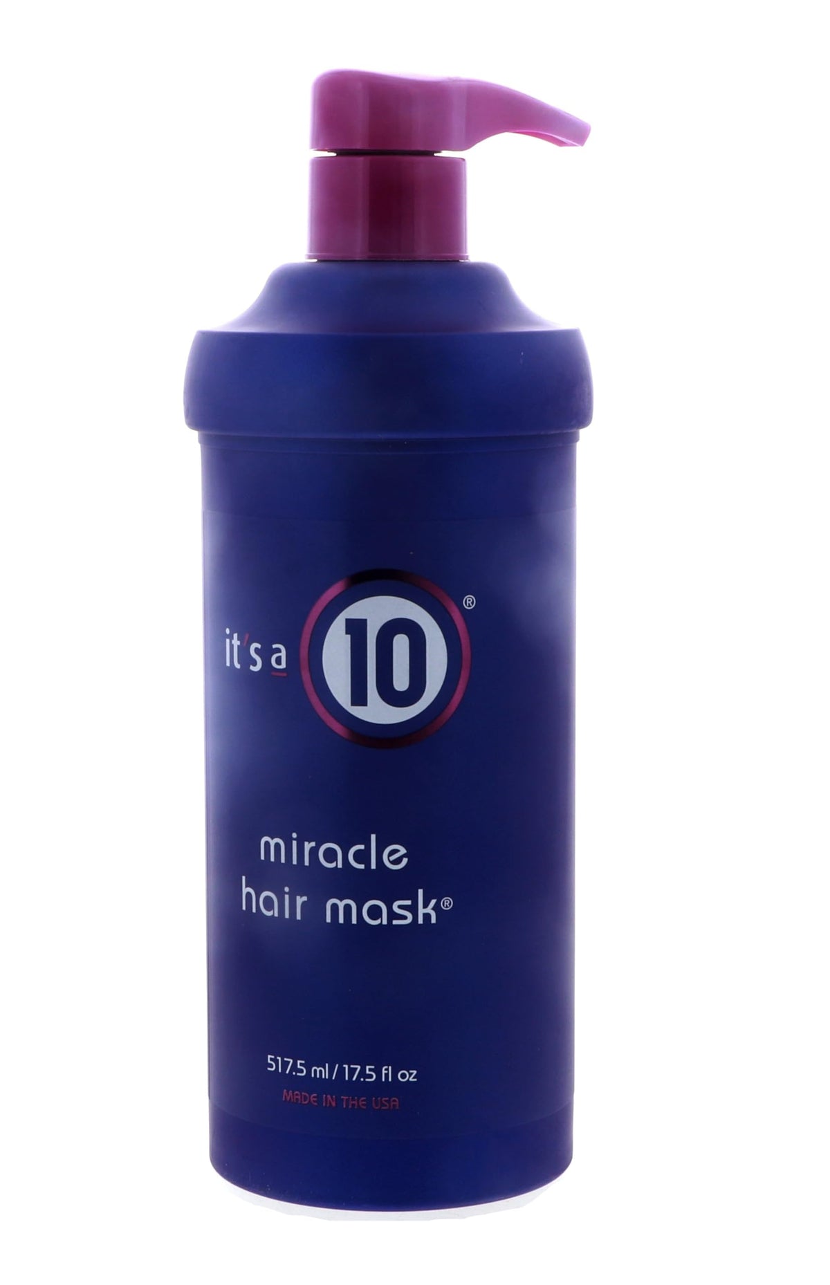 It'S A 10 open lid revealing creamy mask texture for deep conditioning
