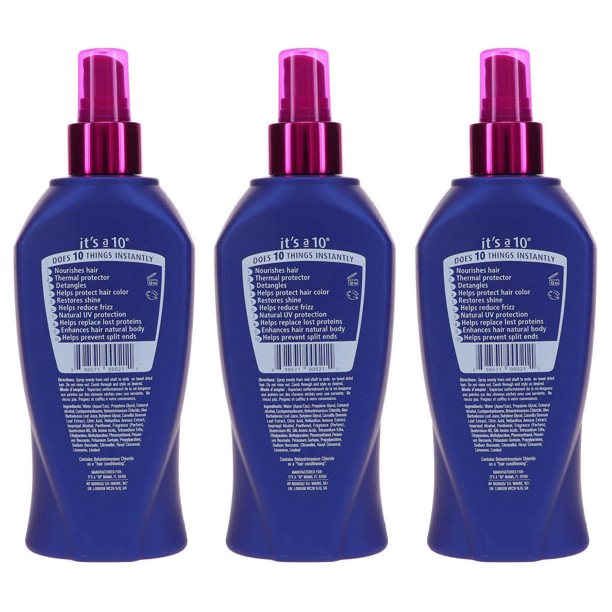 It's a 10 hand scale photo showing bottle size and travel-friendly convenience
