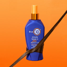 It's A 10 texture close-up highlighting lightweight formula and smoothing benefit