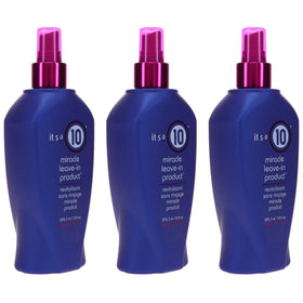 It's a 10 in-salon styling use demonstrating heat protection while styling