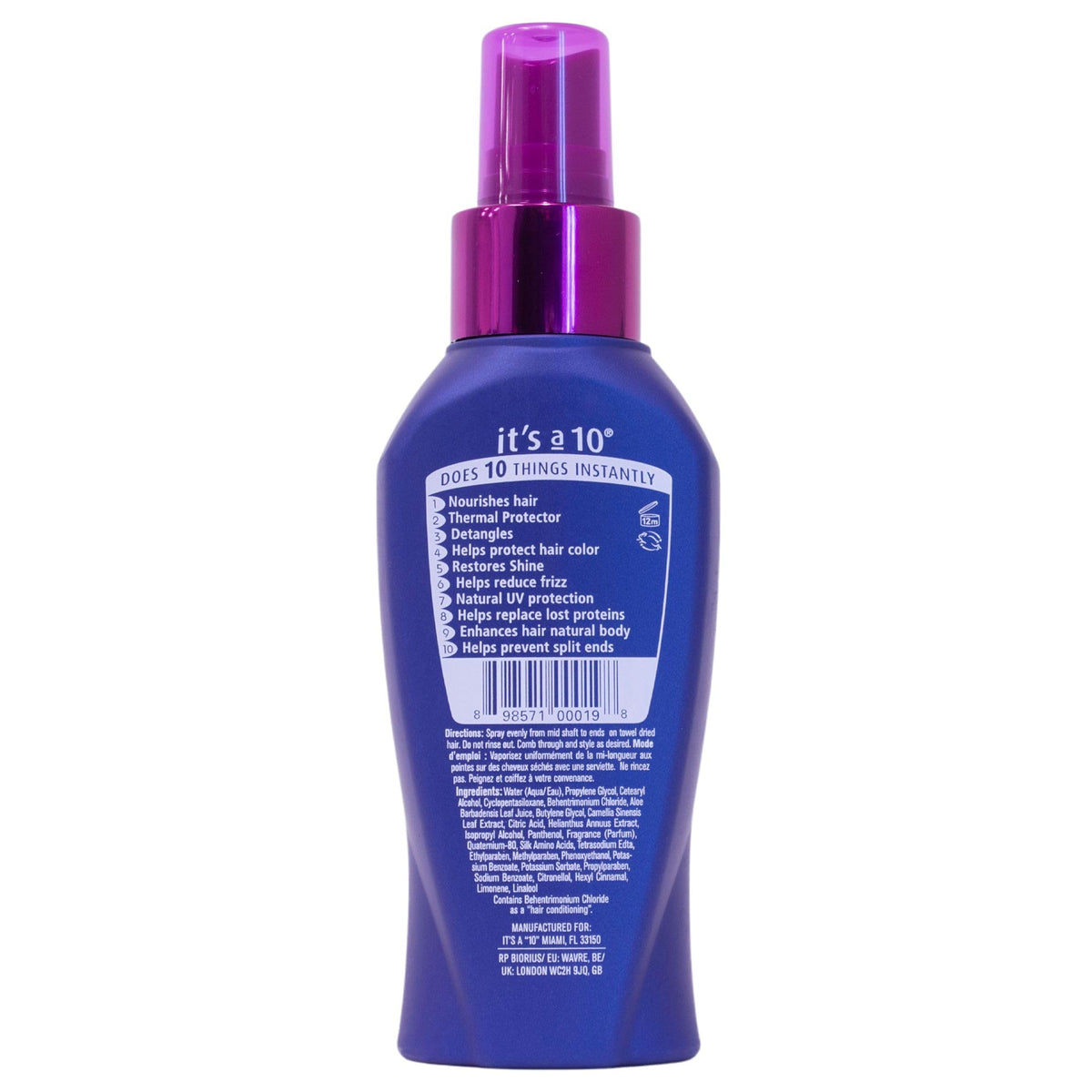 It's A 10 spray nozzle detail highlighting application control for precise dosing