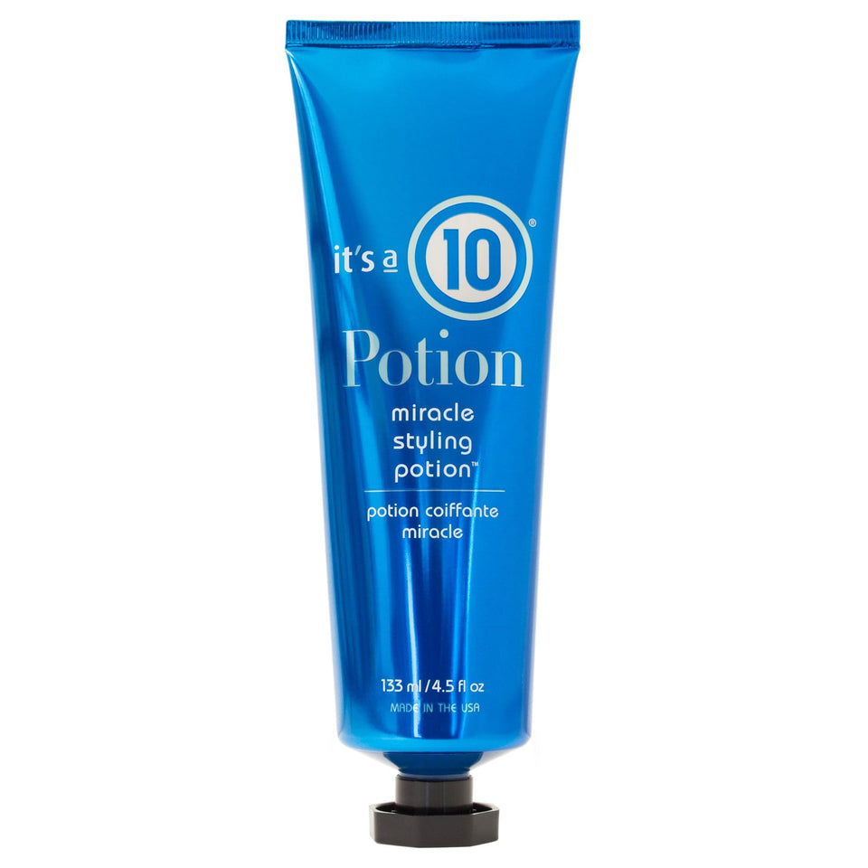 It's A 10 front bottle showing label and 4.5 oz size for styling control