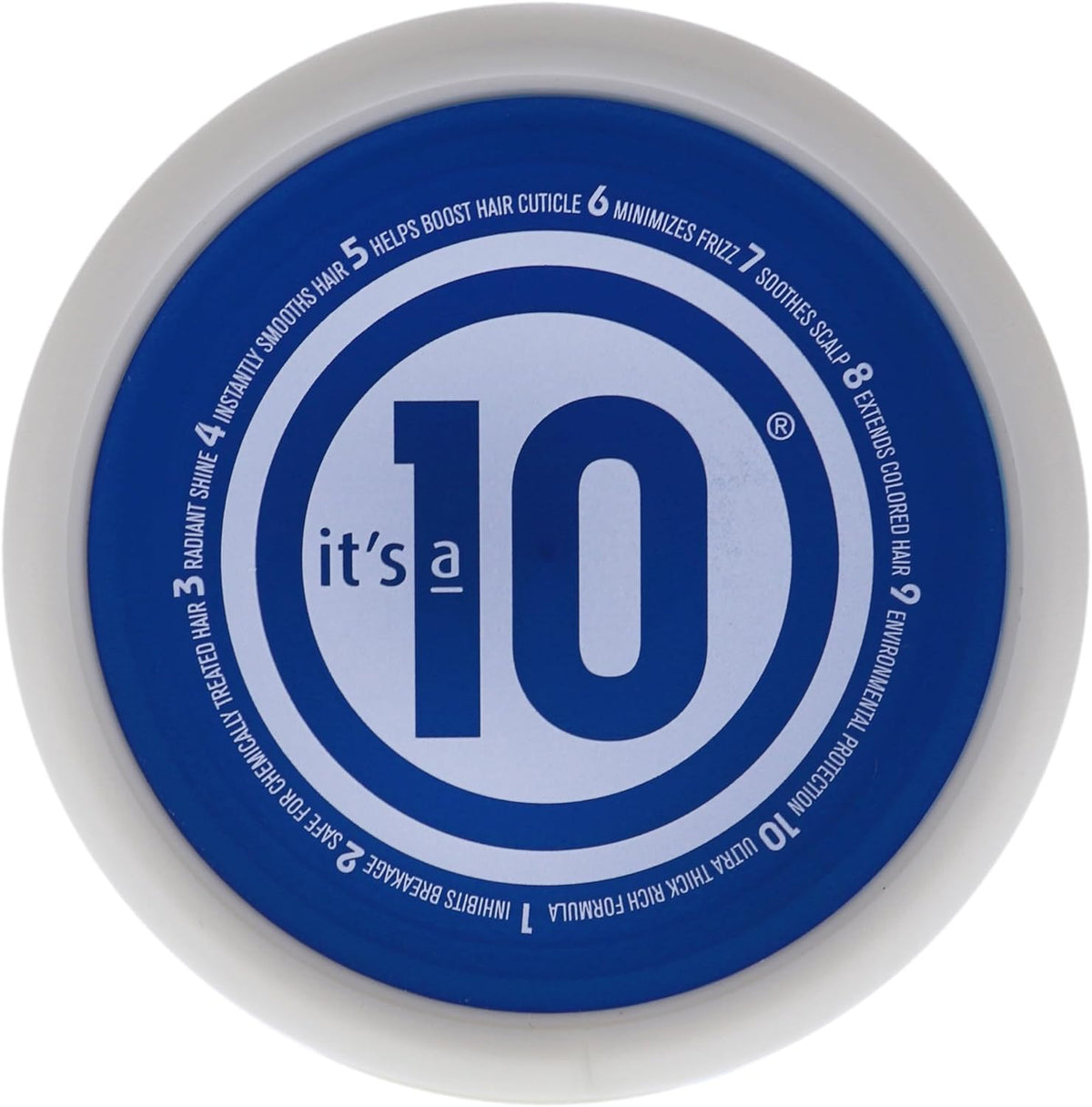 It's A 10 close-up of mask texture demonstrating rich hydration