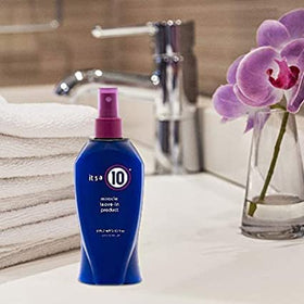 It's a 10 salon styling in use smoothing frizz for shiny hair