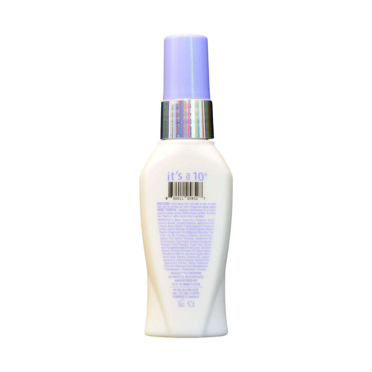 It’s a 10 pump texture close-up showing lightweight serum and fast absorption benefit
