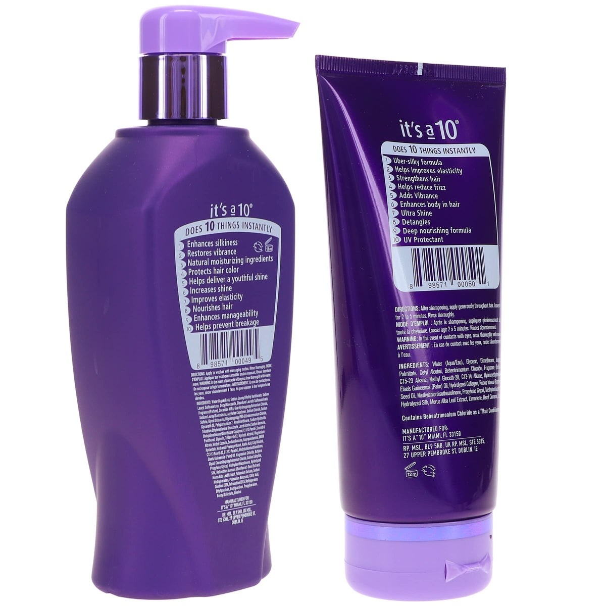 It's a 10 Silk Express conditioner squeeze close-up showing creamy texture for smooth detangling benefits