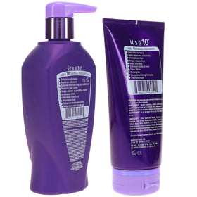 It's a 10 Silk Express conditioner squeeze close-up showing creamy texture for smooth detangling benefits