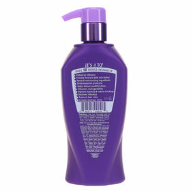 It's A 10 creamy lather closeup highlighting slip and easier detangling benefit