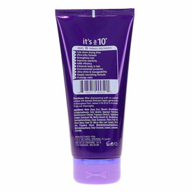 It's A 10 in-hair application demonstrating easy detangling and silky finish