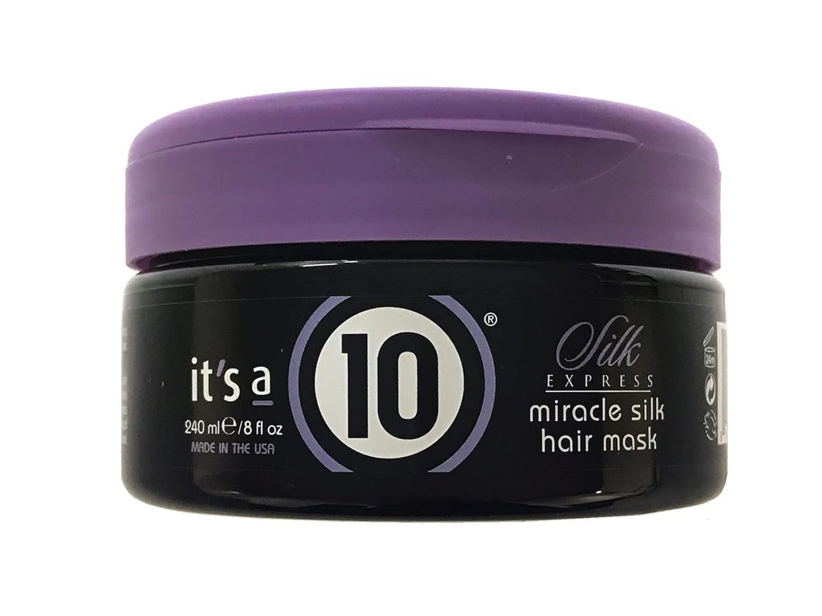 It's a 10 front packaging 8 oz jar showing quick five-minute benefit