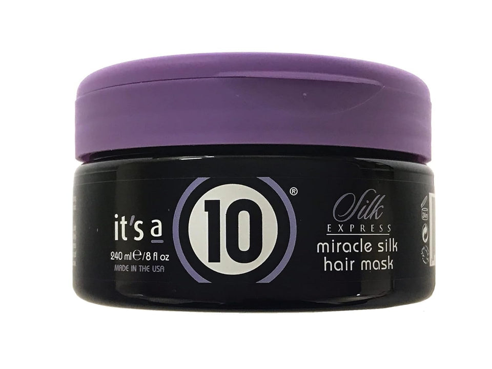 It's a 10 front packaging 8 oz jar showing quick five-minute benefit