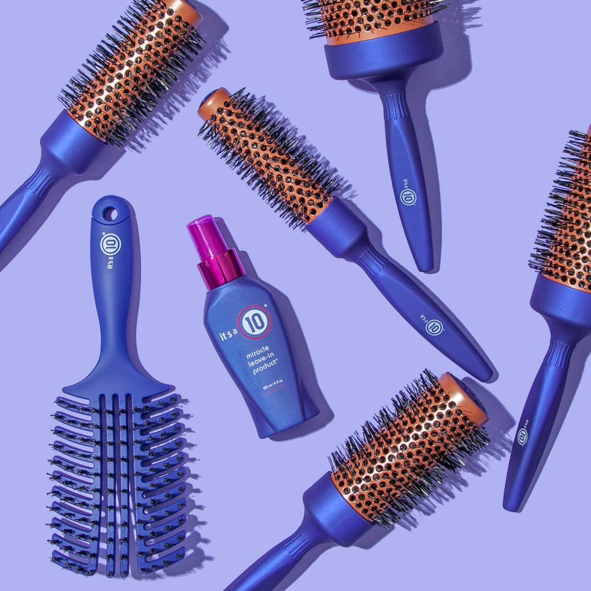 It's A 10 spray applied to damp hair for detangling benefit
