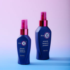 It's A 10 texture dispense on hand illustrating lightweight formula for smooth, non-greasy finish