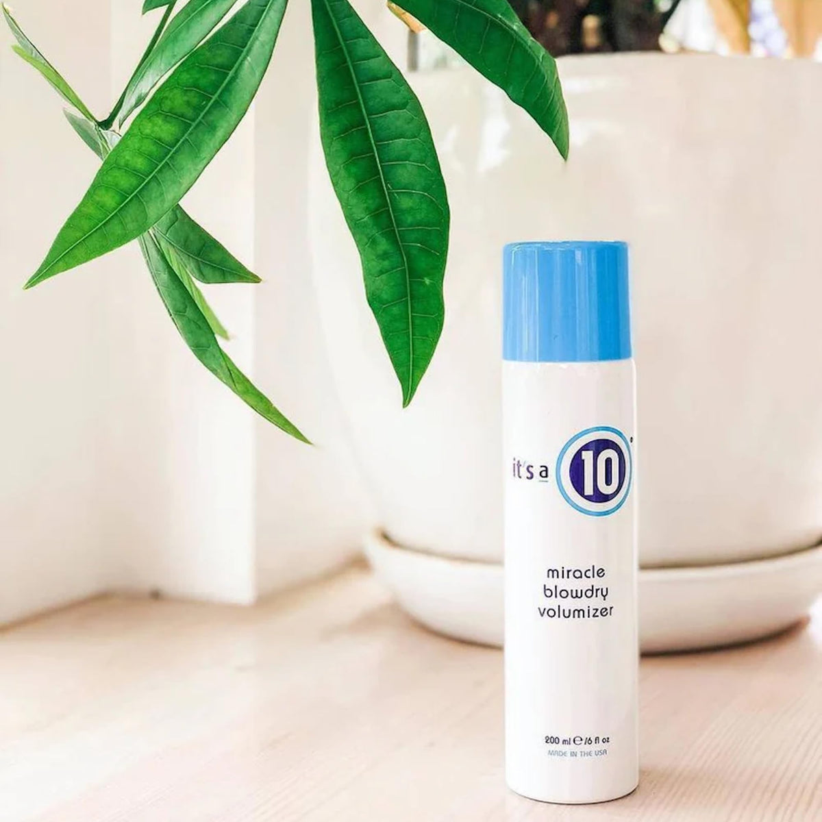 It's a 10 applied during a blowdry creating visible root lift and smoother hair finish