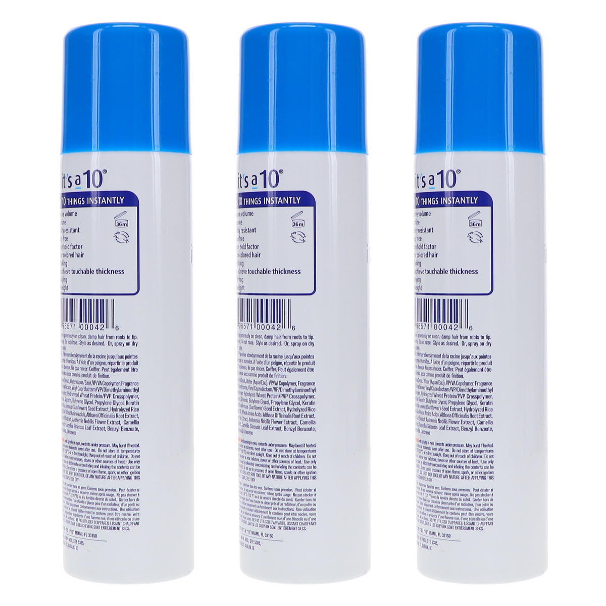It's a 10 volumizer used during blow-dry for lifted roots