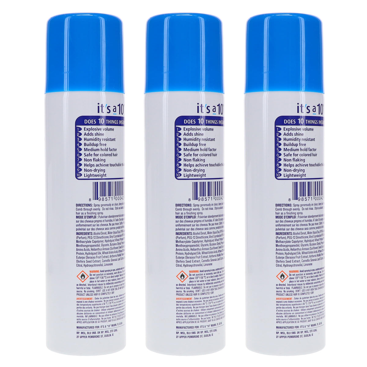 It's a 10 product texture on hand highlighting lightweight feel