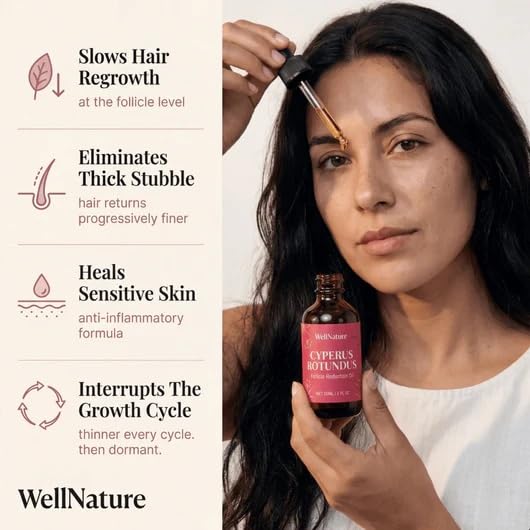 IT'S GIVING GLASS SKIN Cyperus root ingredient display highlighting natural extract benefits
