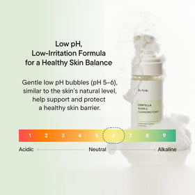 IUNIK bottle label detail highlighting Centella concentration benefits