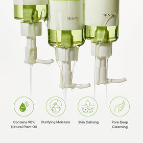 IUNIK 200ml bottle next to common object to show true size for purchase decision