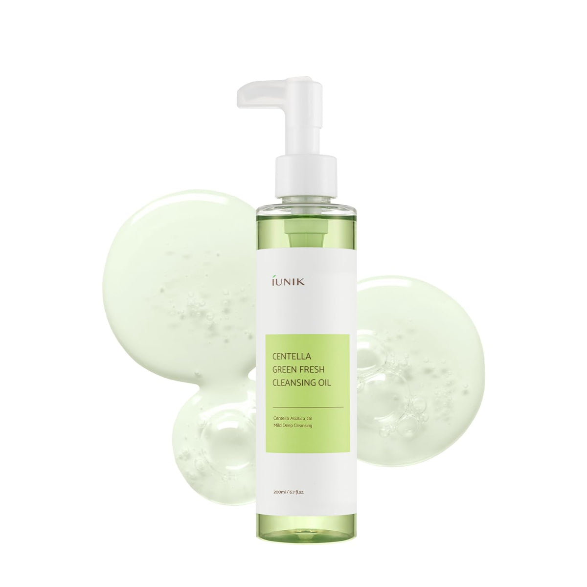 IUNIK front packaging showing bottle and label for clear identification and trust