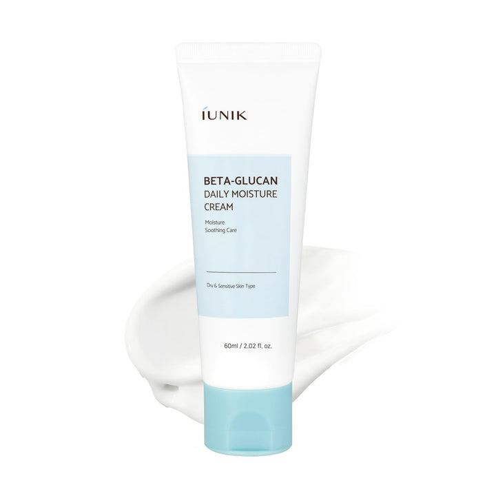IUNIK front jar 60ml showing label and compact packaging for easy travel