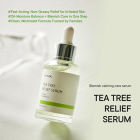 IUNIK serum placed among toner and moisturizer to show layering benefit