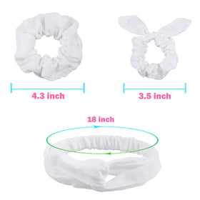 IVARYSS bow scrunchie close-up highlighting decorative shape and added volume benefit