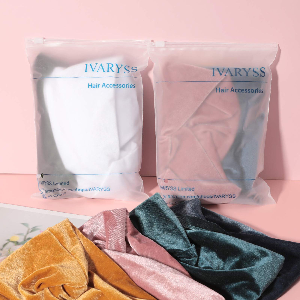 IVARYSS folded packaging and colors displaying set variety and gifting