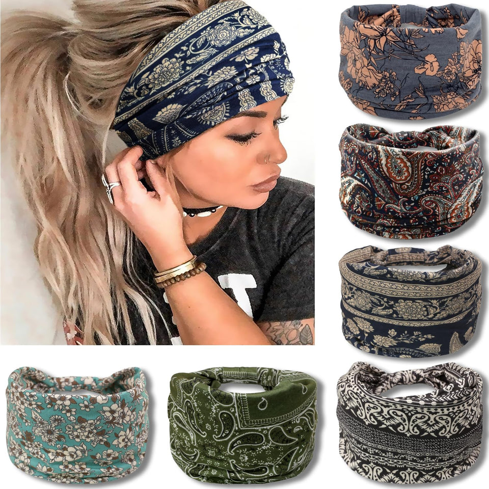 IVARYSS front packaging showing six colorful headbands and clear value