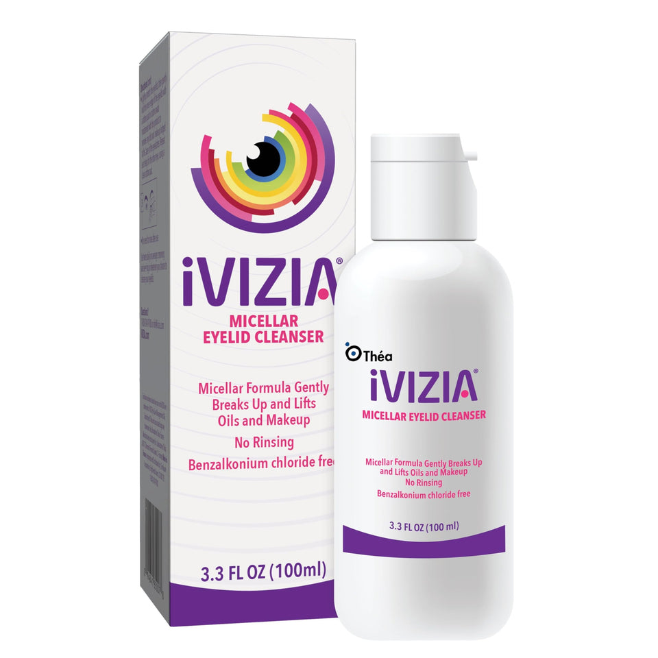 iVIZIA front packaging showing bottle and label for easy identification