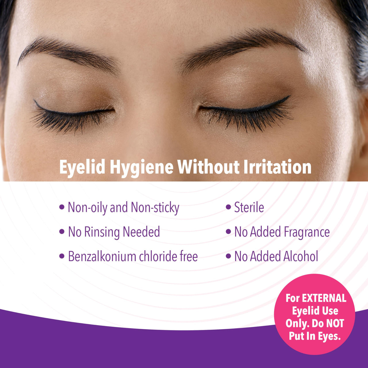 iVIZIA micellar texture close-up drop showing lightweight, non-sticky feel