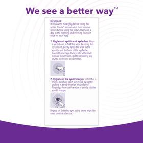 iVIZIA textured wipe surface detail showing micellar formula for effective oil and debris removal