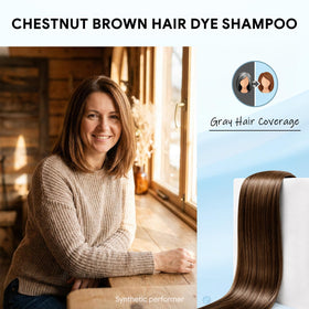 Ivnil shampoo texture closeup showing creamy consistency that spreads evenly