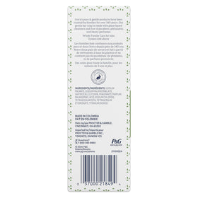 Ivory bar in hand creating lather for efficient washing